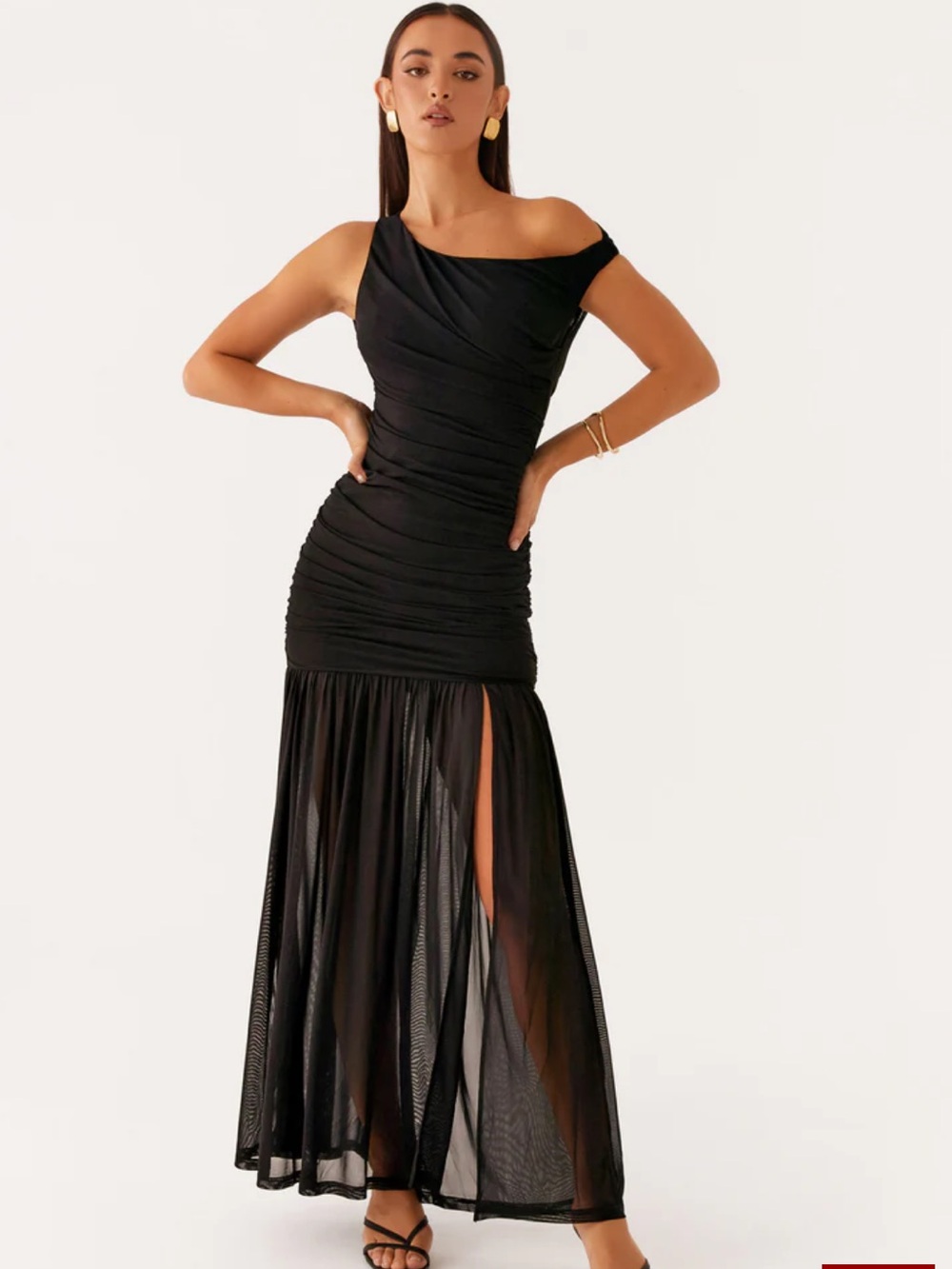 NWT Peppermayo Pavilion Maxi Dress Black